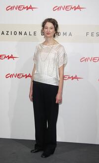 Alba Rohrwacher at the photocall of "Giorni E Nuvole" during the 2nd Rome Film Festival.