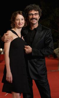Alba Rohrwacher and Silvio Soldini at the premiere of "Giorni E Nuvole" during the 2nd Rome Film Festival.