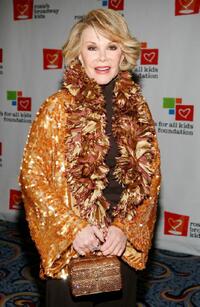 Joan Rivers at the 10th anniversary celebration of Rosies For All Kids Foundation.