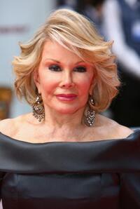 Joan Rivers at the British Academy Television Awards.