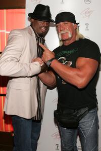 Dennis Rodman and Hulk Hogan at the release party of Brooke's new album "Undiscovered."