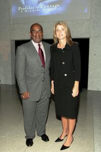 Al Roker and Caroline Kennedy at the Profiles In Courage: A Kennedy Legacy.