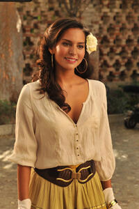Genesis Rodriguez as Sonia in ``Casa de mi Padre.''