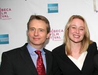Linus Roache and Jennifer Ehle at the premiere of "Before The Rains" during the 2008 Tribeca Film Festival.