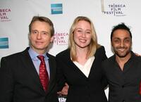Linus Roache, Jennifer Ehle and Rahul Bose at the premiere of "Before The Rains" during the 2008 Tribeca Film Festival.