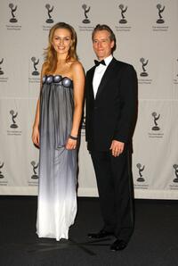 Michaela McManus and Linus Roache at the 36th Annual International Emmy Awards.