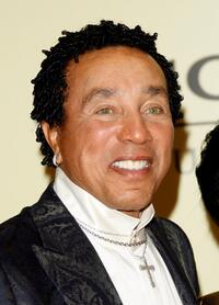 Smokey Robinson at the Sony/BMG Grammy party.