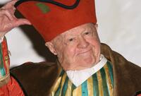 Mickey Rooney at the First Family Entertainment Pantomime Season Panto Line Up Launch.