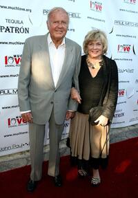 Mickey Rooney and Jan Rooney at the Much Love Animal Rescues Bow Wow Ciao Benefit.