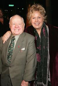 Mickey Rooney and Jan Rooney at the Premiere of "The Nativity Story".