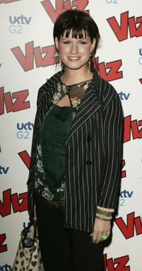 Jemima Rooper at the 25th anniversary and book launch party for cult adult comic, Viz Magazine.