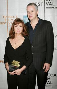 Tim Robbins and Susan Sarandon at the 2007 Tribeca Film Festival premiere of "The Education Of Charlie Banks".