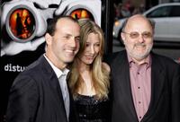Director DJ Caruso, Sarah Roemer and Joe Medjuck at the premiere of "Disturbia."
