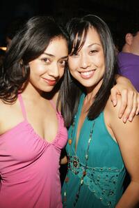 Aimee Garcia and Nicole Bilderback at the screening of "Cruel World."