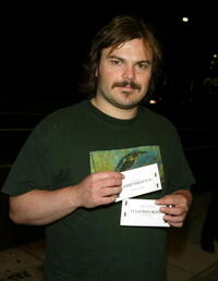 Jack Black at a screening of “Fahrenheit 9/11” in Beverly Hills.