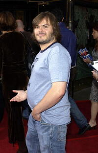 Jack Black at the premiere of “Anchorman” in Westwood, California. 