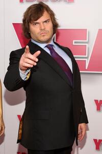 Jack Black at the New York premiere of "Year One."