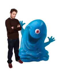 Seth Rogen voices B.O.B. in "Monsters Vs. Aliens."