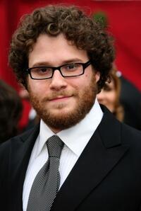 Seth Rogen at the 80th Annual Academy Awards.