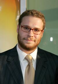 Seth Rogen at the Hollywood premiere of "The 40-Year Old Virgin."