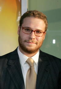 Seth Rogen at the Hollywood premiere of "The 40 Year-Old Virgin."