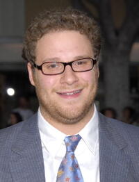 Seth Rogen at the L.A. premiere of "Knocked Up."