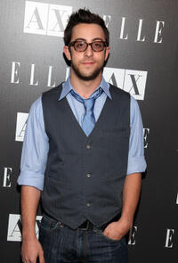 Adam Rose at the A|X Armani Exchange and ELLE's Joe Zee "Disco Glam" soiree evening in California.