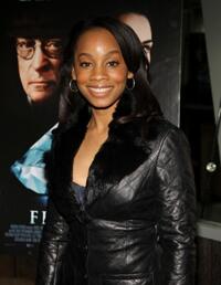 Anika Noni Rose at the after party of the New York screening of "Flawless."