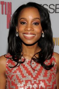 Anika Noni Rose at the after party of the New York opening of "Cat On A Hot Tin Roof."
