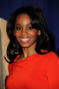 Anika Noni Rose at the cast of Broadway's "Cat On A Hot Tin Roof" press meet.