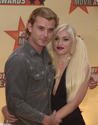 Gavin Rossdale and Gwen Stefani at the 2001 MTV Movie Awards.