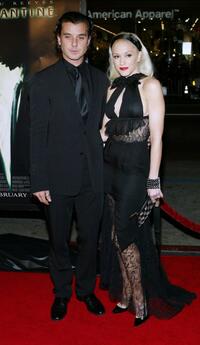 Gavin Rossdale and Gwen Stefani at the premiere of "Constantine."