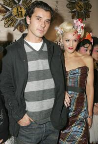 Gavin Rossdale and Gwen Stefani at the Gwen Stefanis Solo Album Release Party.