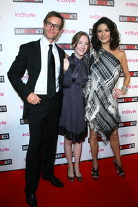 Actors Guy Pearce, Saoirse Ronan and Catherine Zeta-Jones at the Australian premiere of "Death Defying Acts."
