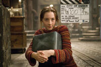 Saoirse Ronan on the set of "City of Ember."