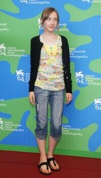 Saoirse Ronan at the photocall of "Atonement" during the 64th Venice International Film Festival.