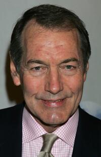 Charlie Rose at the Hollywood Radio & Television Society's "A Conversation with Leslie Moonves" Newsmaker Luncheon.