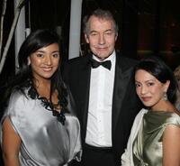 Tunku Myra Madihah, Charlie Rose and Nicole Yap at the Earth Awards Gala.