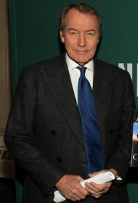 Charlie Rose at the Barnes & Noble Union Square to sign copies of "The Associate."