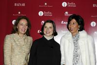Isabella Rossellini, Snezhana Lazova Kerim and Lila Castellaneta at the "Made In Italy" Campaign.