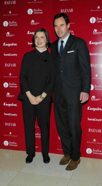 Isabella Rossellini and Kevin O'Malley at the "Made In Italy" Campaign.