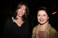 Isabella Rossellini, Jane Rosenthal at the premiere of "Rome Food & Wine" during the 5th Annual Tribeca Film Festival.