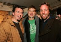 Danny McBride, Jodey Hill and Ben Best at the Entertainment Weekly Party during the Sundance Film Festival.