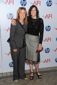 Producer Alix Madigan Yorkin and Anne Rosellini at the Eleventh Annual AFI Awards.