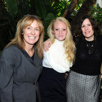 Producer Alix Madigan, Lauren Sweetser and Anne Rosellini at the Eleventh Annual AFI Awards.