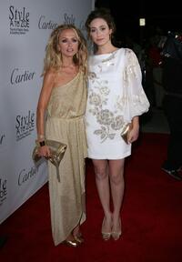 Rachel Zoe and Emmy Rossum at the launch of the new book entitiled "Style A To Zoe" by fashion stylist Rachel Zoe.