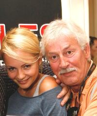 Beatrice Rosen and David Ball at the Welsh Pavillion Party during the 61st International Cannes Film Festival.