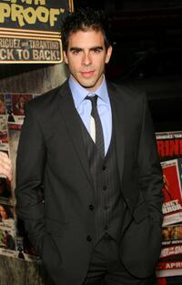 Eli Roth at the premiere of "Grindhouse."