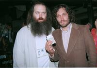 Rick Rubin and Vincent Gallo at the Mr. Chows restaurant.