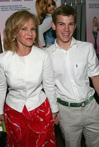 Deborah Rush and her son Walter Cronkite IV at the premiere of "Strangers With Candy."